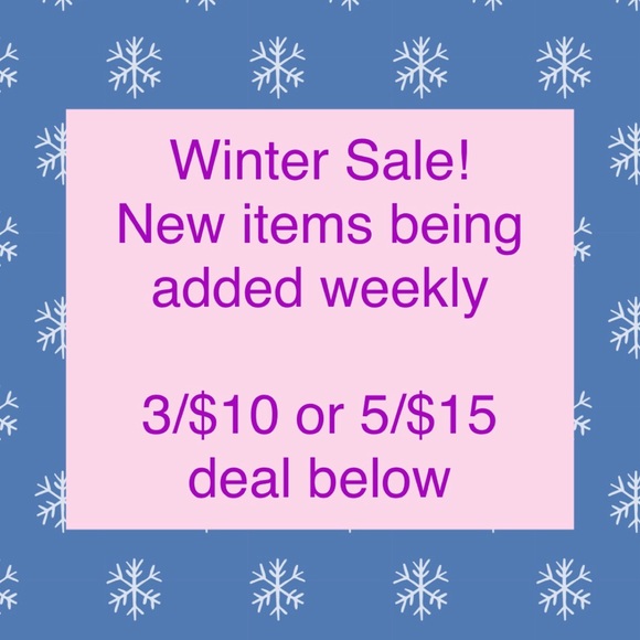 Other - ❄️ Winter Sale happening NOW! ❄️